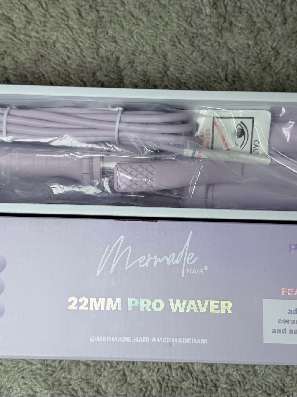 22mm Pro Waver in Light Lavender